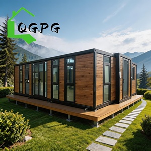 Maison conteneur préfabriquée mobile extensible de 30 pieds, prête à être expédiée, avec salle de bain, cuisine et salon modernes - Product Image 2