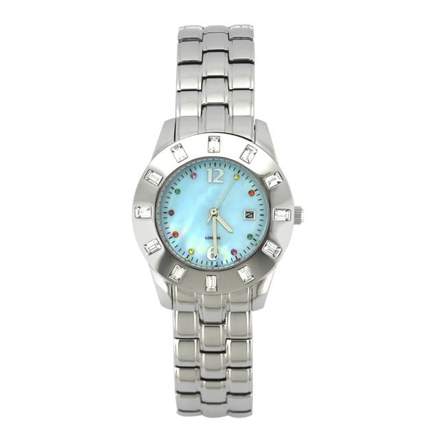 POLO CLUB Shine Series Men's Stainless Steel Luxury Temperament Watch Butterfly Clasp & 3BAR Water Resistance