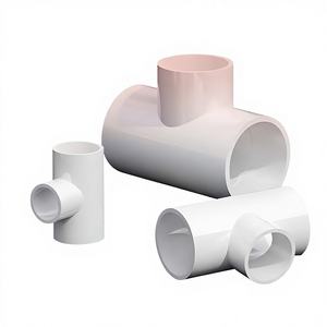 <span class=keywords><strong>PVC</strong></span>メトリック縮小ティーコネクター給水パイプ継手20 25 32 40 50 63 75 90六角頭 - Product Image 2