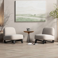 SPARKLE Design agneau pied en bois massif chaise loisirs paresseux canapé salon canapé chaise luxe meubles de maison canapé