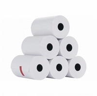 Rouleaux de papier thermique de haute qualité 80 x 60 mm, effet d'impression stable, faible bruit, surface lisse pour caisse enregistreuse POS
