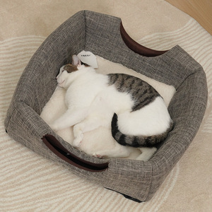 Cat <b>bed</b>, winter warm cat safe house, cat house, cat house, all-season cat <b>bed</b>, pet supplies - Product Image 2