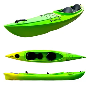 Rotomolded Ổn Định Mở Buồng Lái Gia Đình Giải Trí Kayak Canoe Ngồi Trong Touring Tandem Kayak Cho 3 Người