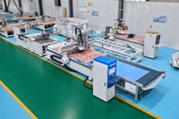 Router CNC Drill Bank 1530 ATC con Etiquetado Automático y Mesa de Vacío para Procesamiento de Paneles de Gabinetes