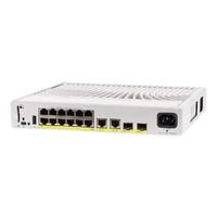 Switch Gigabit Cisco C9200CX-12P-2XGH-E, Velocidad de Reenvío Máxima de 50.59Mpps, PoE de 240W, 4096 VLAN, 12 Puertos PoE Plus, 2 Puertos SFP Plus de 10G para Uplink