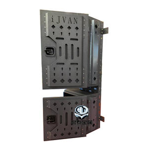 안전한 잠금 장치가 있는 고강도 알루미늄 공구함, RV 픽업트럭 및 야외용 밴 후면 보관함 - Product Image 2