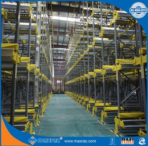 Thép đa-pallet đưa đón cho tự động kho đài phát thanh chọn lọc Pallet <span class=keywords><strong>Rack</strong></span> với bảo vệ chống ăn mòn đài phát thanh đưa đón kệ - Product Image 5