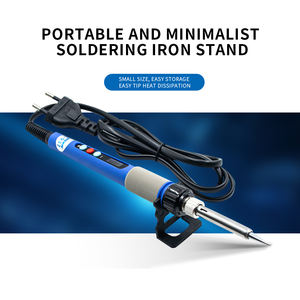 <span class=keywords><strong>Fer</strong></span> à <span class=keywords><strong>souder</strong></span> à température réglable 60W, sûr et facile à utiliser pour la réparation électronique, chauffe rapidement en 15 secondes, réduit les taux de refonte - Product Image 5