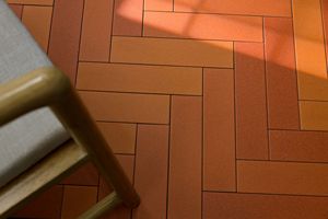 Nueva característica de diseño Mate Flat Inkjet Potter's Clay Backsplash Custom Subway Tile Porcelana para azulejo de Ducha - Product Image 4