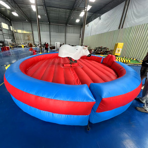 Jeux mécaniques commerciaux <span class=keywords><strong>Rodeo</strong></span> Bull Riding Machine Controls Gonflable Mechanical Bull Ride à vendre - Product Image 1