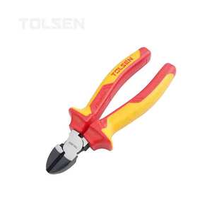 Alicates de <span class=keywords><strong>corte</strong></span> diagonal aislados TOLSEN V16036 de 160mm - Product Image 1