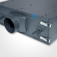 Récupérateur de dégivrage pour maison Système de poignée d'air frais Ventilation d'admission Ventilateur de récupération de chaleur à haute efficacité