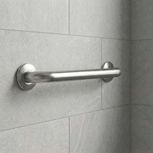 Barra de Apoyo de Acero Inoxidable 304 para Montar en la Pared, 16 Pulgadas, Acabado Níquel Cepillado, Pasamanos de Seguridad para Baño, Diseño Minimalista - Product Image 1