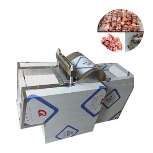 China New Automatic Industrial Chicken Raw Frozen <b>Meat</b> Cuber Dicer <b>Cutting</b> <b>Machine</b> 220V 304 Stainless Steel Portable for Sale - Product Image 2