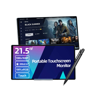 จอแสดงผล LCD LED Backlit ขนาด 21.5 นิ้ว ความละเอียด Full HD พร้อมระบบ Android 12 แบบพกพาสำหรับใช้งานกลางแจ้ง ขายดี - Product Image 1
