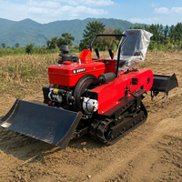 Tracteurs à chenilles robustes pour un travail du sol efficace et la plantation du maïs sur terrains difficiles 30-60 ch