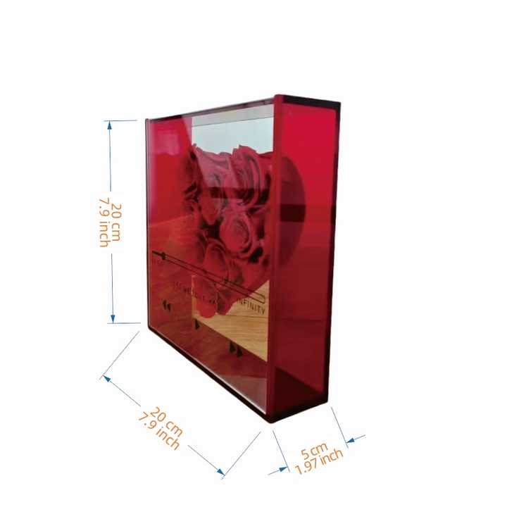 2025 Valentine Wholesale Luxury Gift Preserved Flower Box Everlasting