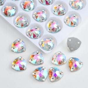 Strass en verre cristal OLeeya AB à coudre, non thermocollants, pour costumes de danse - Product Image 4