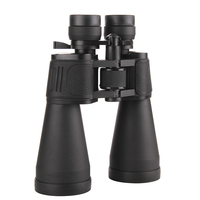 For Black Powerful Porro Zoom 10-30x60 Waterproof ABS+Glasses Single Coating Telescope Binoculars for Adults Bird Watching