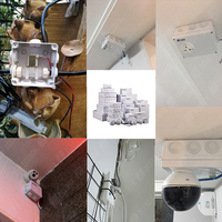 Boîtier de jonction électrique étanche certifié CE IP55 IP65 IP66 en ABS/PC/PP, pour montage encastré/en saillie mural