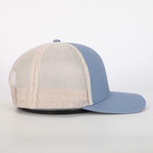 หมวกตาข่ายสำหรับคนขับรถบรรทุก6แผงหมวกตาข่ายขอบโค้งสไตล์สตรีทหมวก5แผงที่ทันสมัยออกแบบได้ตามต้องการ - Product Image 4