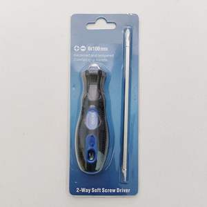 Destornillador de Doble Punta 6x100mm PH2 SL6 con Mango Magnético de Agarre Cómodo, Herramienta para el Hogar - Product Image 4