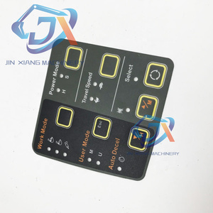 210lc-<span class=keywords><strong>7</strong></span> nhựa PVC PP PC bảng điều khiển xe Bảng điều khiển Sticker Excavator phần cho Hyundai sticker bảng điều khiển Sticker - Product Image 4