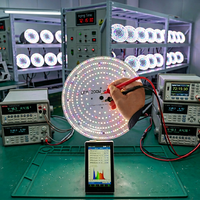 Circuit imprimé LED en aluminium personnalisé avec finition ENIG Or par immersion, livraison rapide, service OEM/ODM, éclairage de circuit de haute qualité