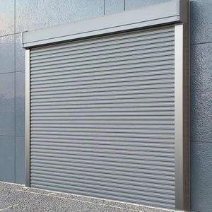 Volets roulants commerciaux modernes coupe-feu, rideaux coupe-feu, portes en acier à enroulement classées, atelier, extérieur, manuel, supermarchés - Product Image 1