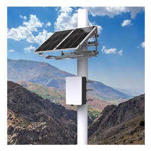 Système solaire 24V DC pour l'extérieur, alimentation solaire CCTV PWM, batterie lithium-ion - Product Image 1