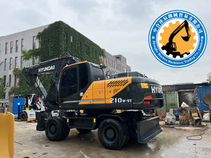 Hyundai 210w-9 Wheel Excavator Cummins Engine High Quality <b>Used</b> <b>Machine</b> Featuring Core Components Motor Gearbox Gear Bearing PLC - Product Image 3