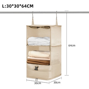 Armadi camicie pantaloni espositore valigie multifunzionali calzini porta scarpe appendiabiti Organizer per armadio - Product Image 5