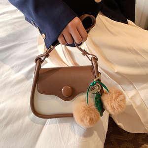 Nouveau Sac à Main Bloqué de Couleurs Tendance 2026 en Cuir PU, Sac à Bandoulière pour Femme, Sac Selle - Product Image 6