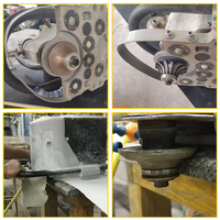 Máquina Portátil de Perfilado de Bordes de 220v para Pulir Bordes de Mármol, Granito y Cuarzo