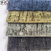 Fourniture d'usine coton/viscose/polyester jacquard tissé coupé velours matériau de rembourrage pour coussins et canapés