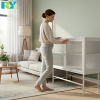 Lemari TV Baja Modern Terlaris untuk Kamar Tidur, Ruang Tamu & Ruang Makan - Hemat Tempat, Kapasitas Besar, Perabot Rumah Tangga