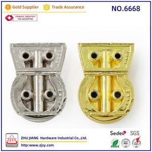 6668 להתאמה אישית מיני מתכת אבזם עץ מקרה אביזרי תכשיטי תיבת נעילת אבזם - Product Image 6