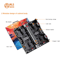 Écran LED de location P3.91, mur vidéo LED, écran d'affichage LED de scène, panneau LED couleur pleine 500x500mm intérieur/extérieur pour concert et événement