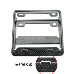 Le fabricant fournit des supports de plaque d'immatriculation en alliage d'aluminium pour cadre de voiture/cadre de plaque d'immatriculation pour <span class=keywords><strong>concessionnaire</strong></span> - Product Image 2