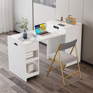 Modern Durable Multifunctional Simple Portable Folding Dining Desk <b>Table</b> New Telescopic Flip-Top <b>Space</b>-<b>Saving</b> Wall Mount Office - Product Image 4