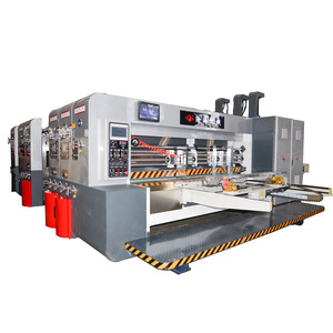 Máquina Flexográfica Automática CANGHAI para Fabricación de Cajas de Cartón con Impresión a Base de Agua, Ranurado y Troquelado - Product Image 3