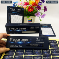 Boîte d'emballage en carton pour stylo de 2 ml, personnalisable en gros, conception gratuite et logo personnalisé, carton de haute qualité