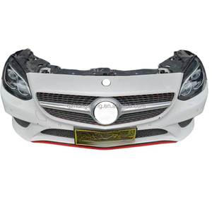 Parrilla Delantera Negra ABS para <span class=keywords><strong>Mercedes</strong></span> <span class=keywords><strong>SLC</strong></span> W172, Compatible con Modelos SLC200 SLC300 SLC280, con Ventilador del Tanque del Condensador y Luz Antiniebla <span class=keywords><strong>AMG</strong></span> - Product Image 3