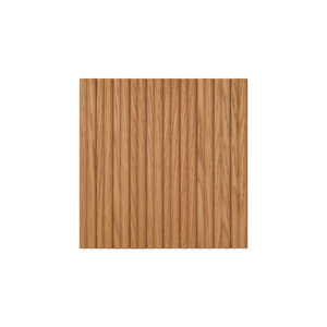 Impiallacciature di DESIGN MUMU a prezzi accessibili di lusso impressionanti tavole in rovere bianco curvo pannello di legno Forl parete decorazione armadietto - Product Image 2