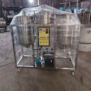 Machine de raffinage de graisse animale, machine de raffinage d'huile de tourneol, machine de raffinage d'huile pour faire du diesel - Product Image 3