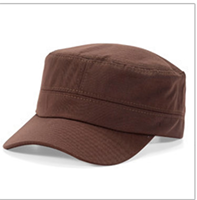 Chapeau de Sport plat en coton de haute qualité pour hommes couleur unie Style Safari broderie 3D pour les voyages en plein air scènes de cyclisme décontractées