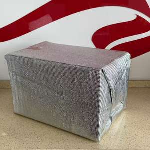 Film d'aluminium isolant auto-adhésif Sac en <span class=keywords><strong>mousse</strong></span> EPE Matériaux d'isolation thermique résistants à la déchirure pour fruits de mer frais - Product Image 6