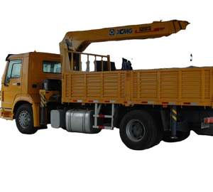 Nouvelle grue montée sur camion HOWO diesel, très demandée, Euro 2, transmission manuelle, système de commande à distance, 30000 kg de charge utile, efficace - Product Image 3
