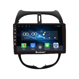 Pour Peugeot 206 2000-2016 <span class=keywords><strong>Citroen</strong></span> <span class=keywords><strong>C2</strong></span> 9 pouces Appareil Double 2 Din Octa-Core Quad Voiture Stéréo GPS Navigation android <span class=keywords><strong>autoradio</strong></span> - Product Image 2