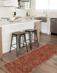 2x6 <span class=keywords><strong>tapis</strong></span> de cuisine marocain noir antidérapant bohème doux <span class=keywords><strong>tapis</strong></span> de salle de bain lavable <span class=keywords><strong>tapis</strong></span> géométrique pour entrée - Product Image 3